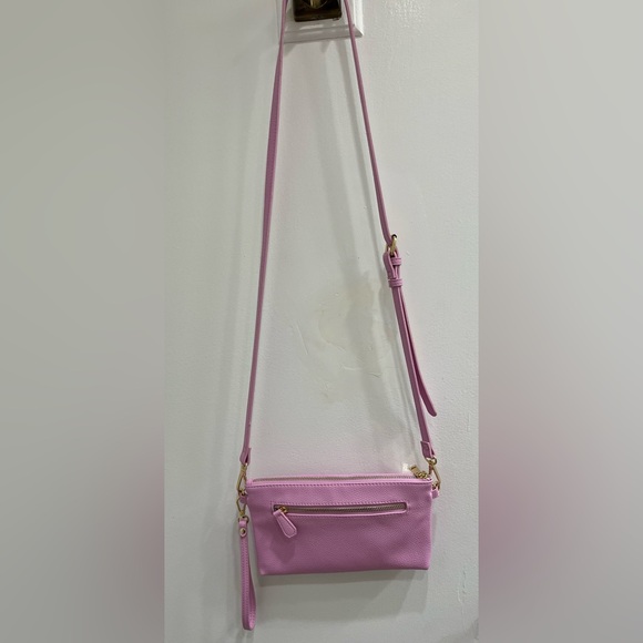 Nanette Lepore Pink-Lilac Crossbody Bag NWOT - Picture 9 of 10